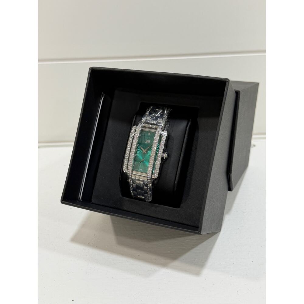JBW Women’s Mink 1/10 Cttw Diamond Stainless Steel Watch - New with Card